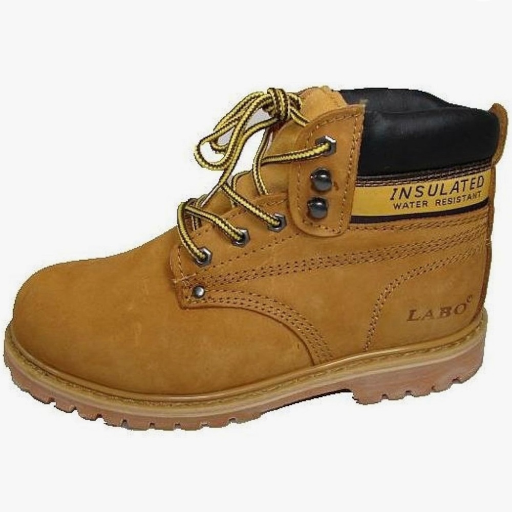 LABO Men's Genuine Leather Work Boot Size 13W